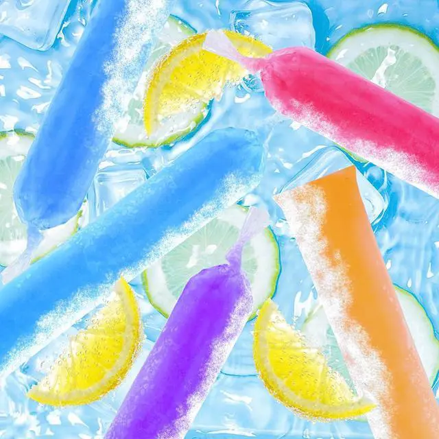 Alt view image 4 of 7 - FEBSNOW 160Pcs Ice Lolly Bags Disposable Ice Popsicle Mold Bag with Funnel