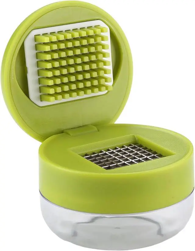 Alt view image 2 of 4 - 2PCS Garlic Presses and Chopper with Container