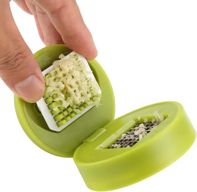 Alt view image 4 of 4 - 2PCS Garlic Presses and Chopper with Container