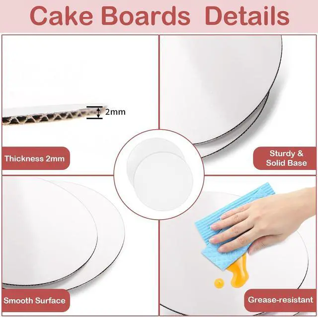 Alt view image 6 of 7 - Svalor 12 in Cake Box with Board, Cake Carrier Holder Container