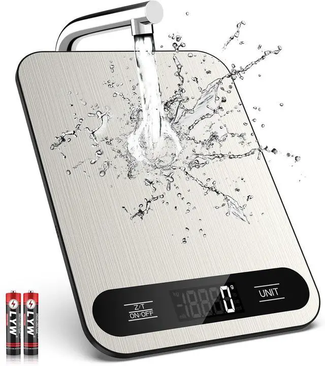 Main image of Mik-Nana Food Scale, 22lb Digital Kitchen Scale with 6 Units Tare Function