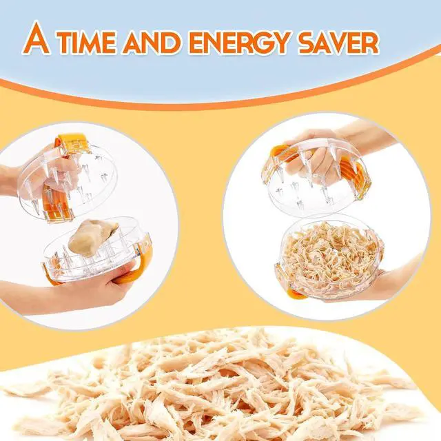 Alt view image 5 of 6 - NonSlip Chicken Shredder Tool Twist, Clear Meat Shredder