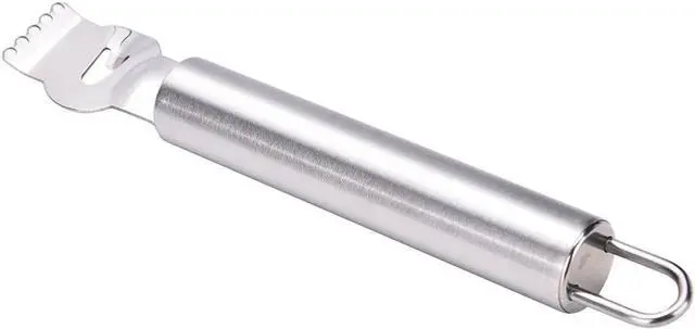 Alt view image 3 of 5 - Lxnoap Lemon Zester Grater,Stainless Steel Orange Citru Kitchen Peeler Tool with Channel Knife