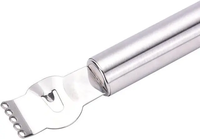 Alt view image 4 of 5 - Lxnoap Lemon Zester Grater,Stainless Steel Orange Citru Kitchen Peeler Tool with Channel Knife
