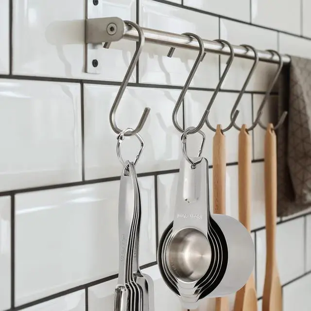 Alt view image 7 of 7 - FANGSUN Stainless Steel Measuring Cups and Spoons Set of 10