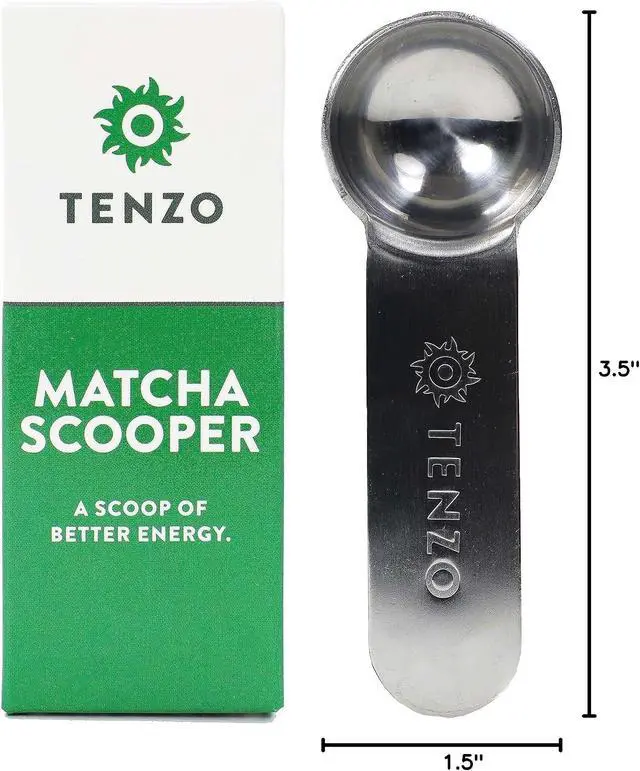Alt view image 4 of 4 - Tenzo Matcha Measuring Spoon - 1 Gram Matcha Scooper / 0.5 teaspoon