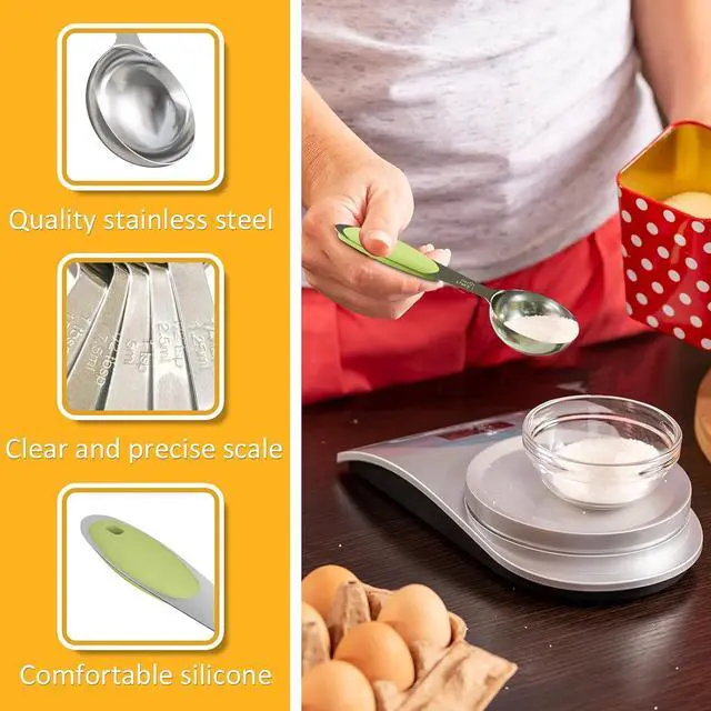 Alt view image 3 of 5 - 1PCS 1Tbsp(15ml, 1/2oz) Measuring Spoon, Stainless Steel Measure Scoop