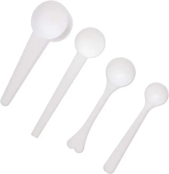 Alt view image 3 of 5 - ONLYKXY 1/3/5/10g Measuring Spoons Coffee Protein Milk Powder Scoops Spoon Kitchen Tools