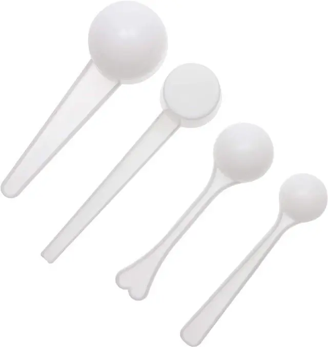 Alt view image 4 of 5 - ONLYKXY 1/3/5/10g Measuring Spoons Coffee Protein Milk Powder Scoops Spoon Kitchen Tools