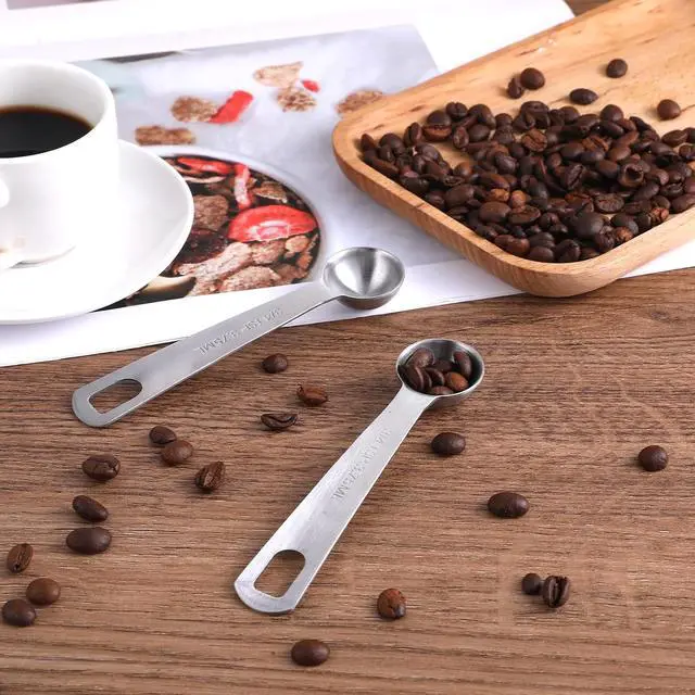 Alt view image 5 of 7 - Measuring Spoons, 2 Pcs Stainless Steel Tablespoon 3.75ML / 3/4 TSP, Small Metal Teaspoons for Measuring Dry and Liquid Ingredients