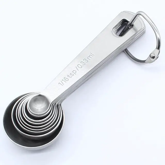 Alt view image 5 of 7 - Luomorgo 9 Pcs/Set Measuring Spoons Set, Stainless Steel Tablespoons