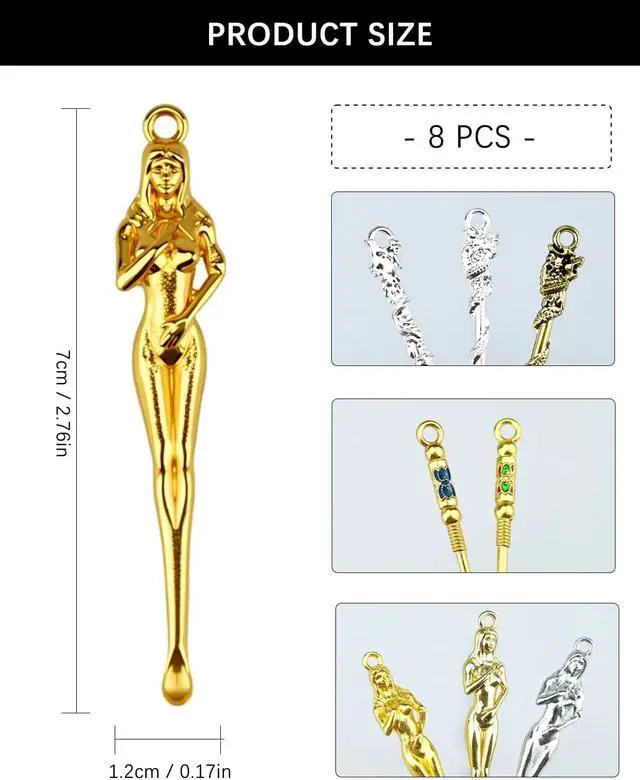 Alt view image 2 of 7 - 8 PCS Tiny Shovel Spoons, Metal Little Spoops, Portable Measuring Scoop
