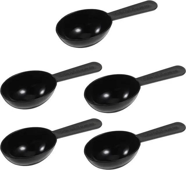 Main image of Plastic Coffee Measuring Spoons, 5 Pack Tablespoon Measuring Spoon 7g Short Handle Coffee Scoop for Tea, Protein, Spices, Milk Powders,Sugar, Cereal, Spices