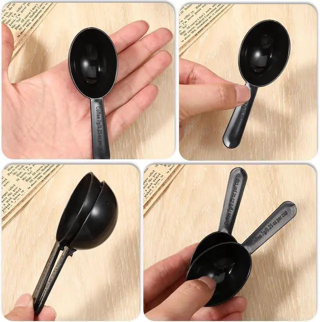 Alt view image 7 of 7 - Plastic Coffee Measuring Spoons, 5 Pack Tablespoon Measuring Spoon 7g Short Handle Coffee Scoop for Tea, Protein, Spices, Milk Powders,Sugar, Cereal, Spices