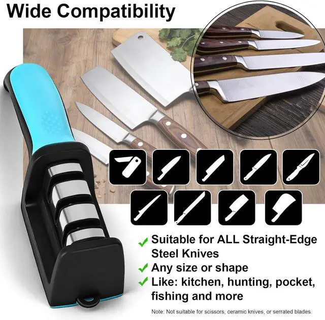 Alt view image 5 of 7 - Premium 3-Stage Knife Sharpener