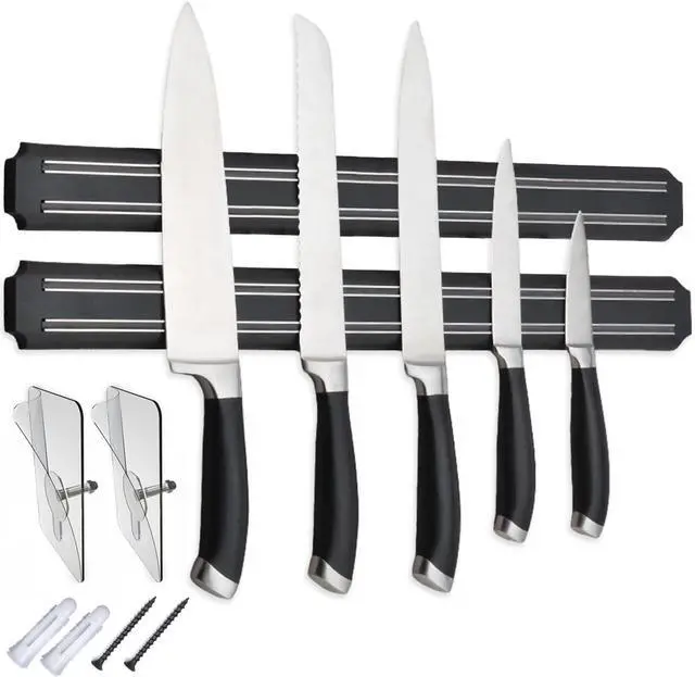 Main image of Magnetic Knife Holder,15 Inch Magnetic Knife Storage Strip,Knife Bar Block Magnet,Kitchen Utensil Holder,Tool Holder,Multipurpose Magnetic Knife Rack