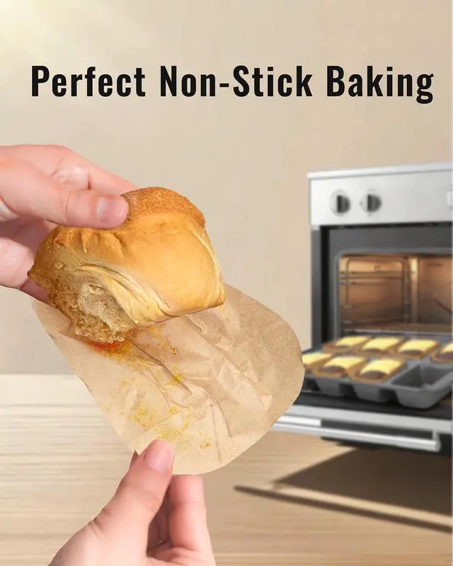 Alt view image 3 of 7 - Bake Choice 100 Mini Loaf Pan Liners Compatible with Wilton Mini Loaf Pan