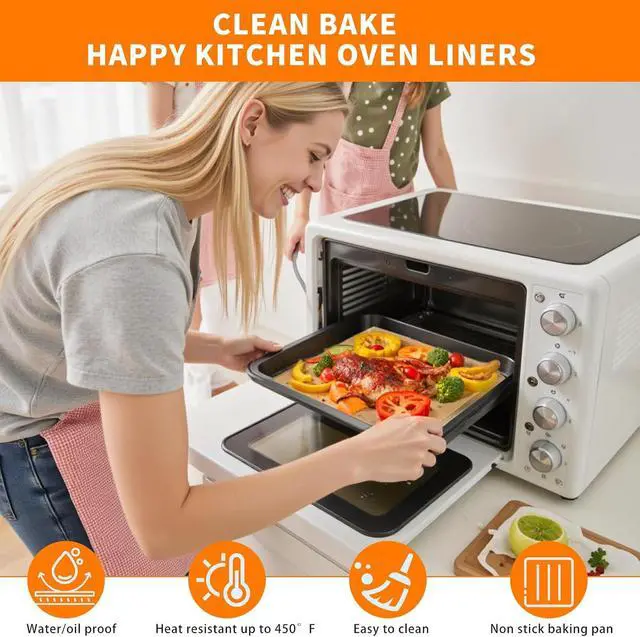 Alt view image 6 of 7 - MEIYA Air Fryer Liners Disposable, 180Pcs Parchment Paper Sheets for Air Fryer, Oven, Toasters, 9x11 Inch rectangle Non-Stick Air Fryer Liner, Unbleached Oven Liners for Bottom of Oven