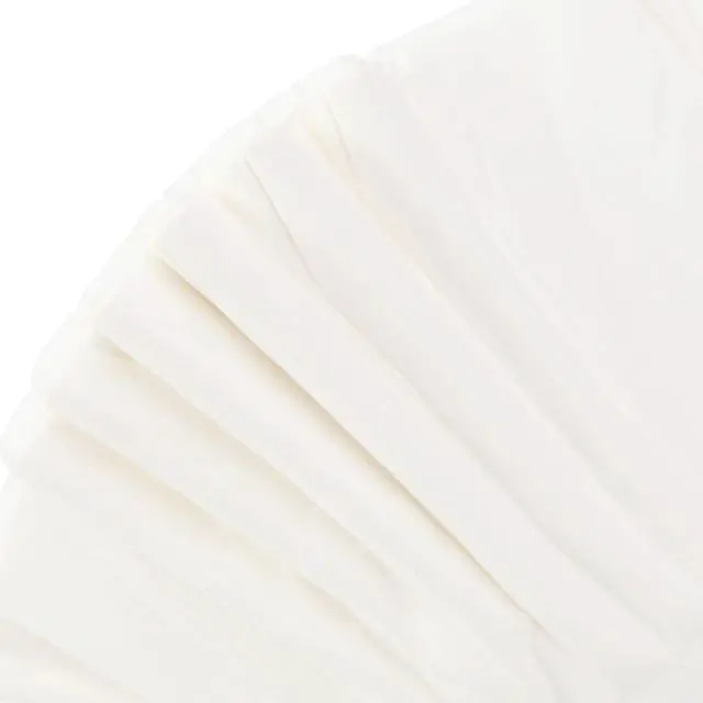 Alt view image 3 of 7 - YumSur 100 Count Square Cupcake Liners, White Paper Muffin Baking Cups