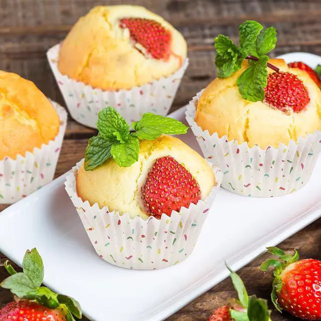 Alt view image 2 of 7 - Candy White Cupcake Liners - Gifbera Standard Baking Cups Odorless Greaseproof Paper Muffin Wrappers, Pack of 200
