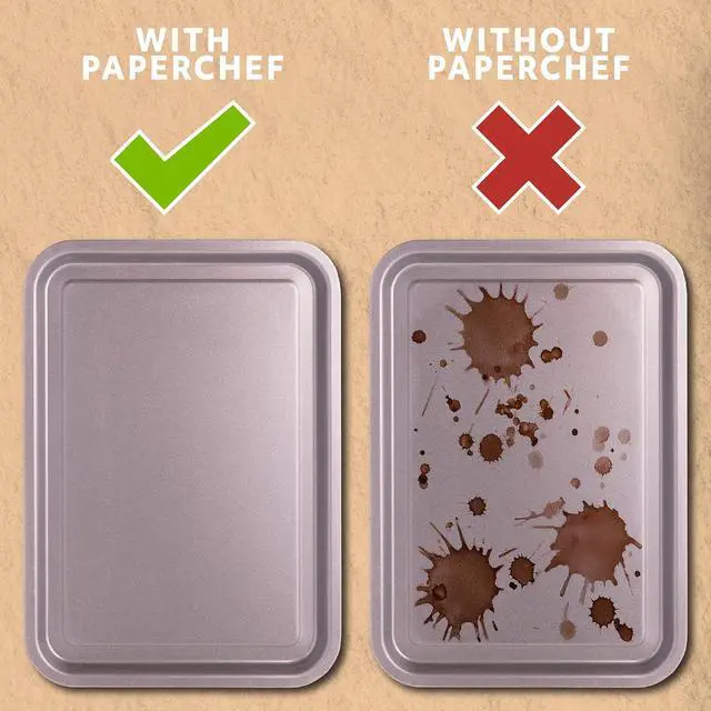 Alt view image 3 of 6 - PaperChef Parchment Cooking Bags Nonstick Roasting Steaming 10 ct