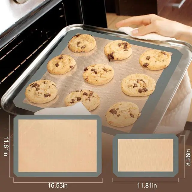 Alt view image 2 of 7 - Koolstuffs Silicone Baking Mat, Nonstick and Reusable, 3 Pack