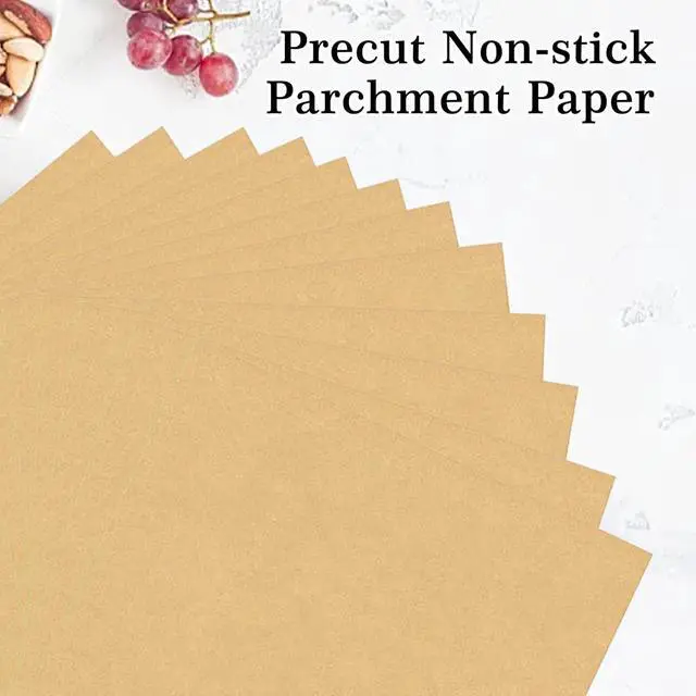Alt view image 6 of 7 - GOAUS Parchment Paper Sheets 9x11 Inch, Air Fryer Toaster Oven Liners Rectangular 170 pcs, Disposable Paper Liners Fit Cuisinart, Emeril Lagasse, Ninja Foodi, Breville, Instant Pot