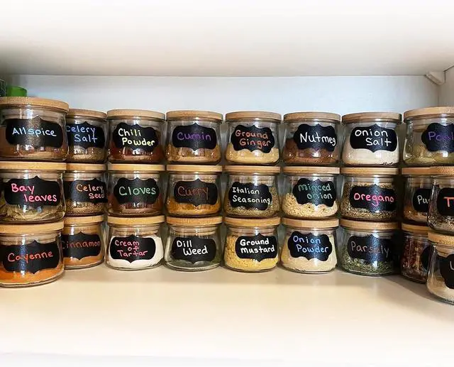 Alt view image 7 of 7 - Oui Yogurt Jar Lids - 8 Pack Oui Lids-Natural Bamboo Wood with Silicone Sealing Rings and Oui Yogurt Bottle Label, For 5 Oz Oui Yogurt Jars