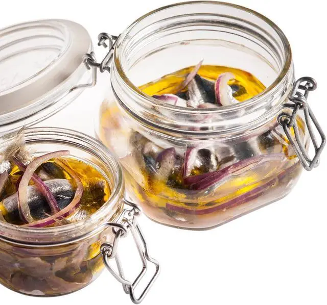 Alt view image 3 of 6 - BORMIOLI ROCCO .5L Glass Canning Jar, 1 EA