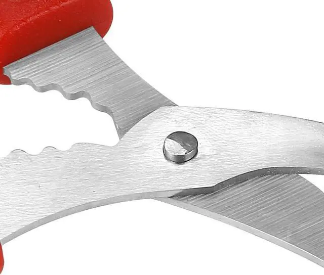 Alt view image 3 of 7 - Calary 4Pcs Seafood Scissors Crab Scissors Seafood Shears Multifunctional Crab Leg Crackers and Tools