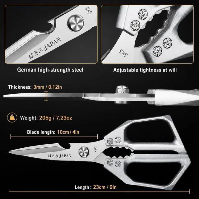 Alt view image 6 of 7 - Kitchen Scissors for Food All Purpose Cooking Shears for Meat
