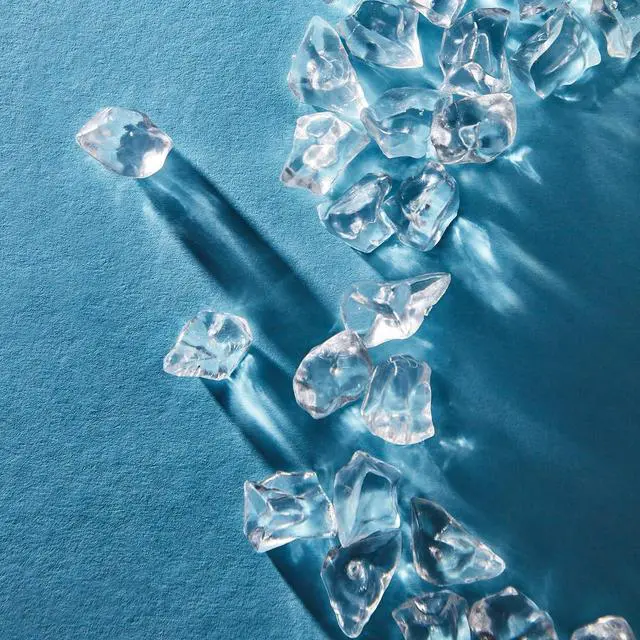 Alt view image 6 of 7 - 600PCS Fake Crushed Ice Rocks, Acrylic Diamond Crystals Fake Diamonds Plastic Clear Ice Cubes Diamond Table Scatters Acrylic Gems For Vase Fillers Home Decoration Wedding Birthday (Clear)