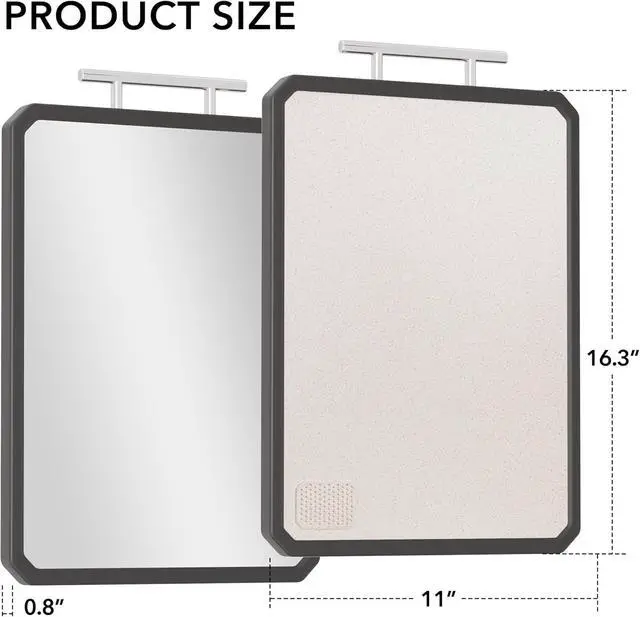 Alt view image 5 of 7 - Titanium Cutting Boards for Kitchen, Large 16x11 Inch Pure Titanium and Wheat Straw PP Double Sided Chopping Board, Dishwasher Safe, Easy to Clean
