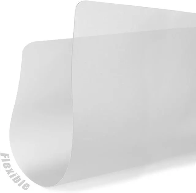 Alt view image 3 of 7 - Fotouzy Flexible Plastic Cutting Boards for Kitchen, 4 Frosted Clear Cutting Mats 15 x 12 In, BPA-Free, Non-Porous, and Dishwasher Safe, Set of 4