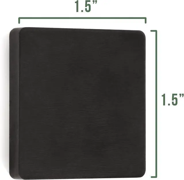 Alt view image 3 of 7 - Non-Slip Cutting Board Feet, Set of 8, Anti-Skid Silicone Pads, Heat Resistant Trivets, Non-Adhesive Squares, Countertop Surface Protection, Small Rubber Feet for Cutting Board, no slip, no screws