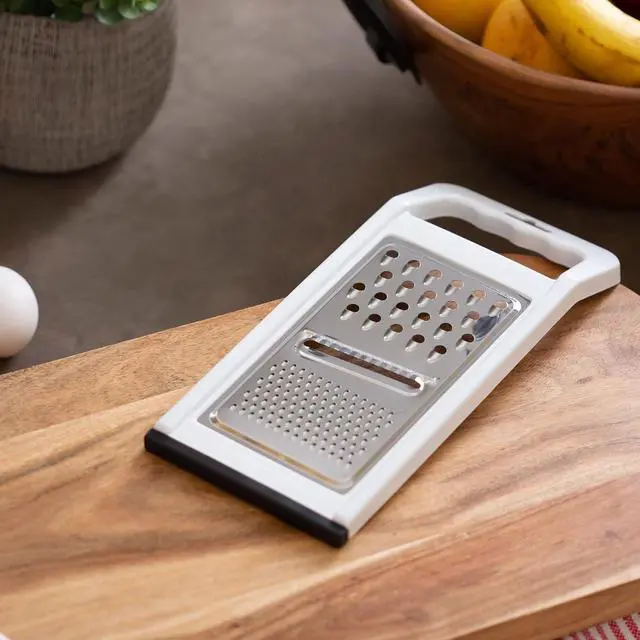 Alt view image 4 of 4 - Chef Craft Select Stainless Steel Grater, 5 x 11 inch 1 piece, White