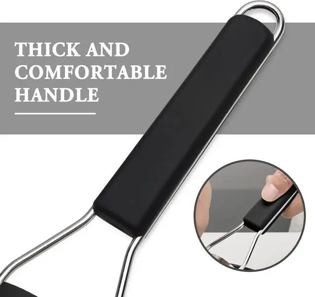 Alt view image 3 of 7 - Cambom Lemon Zester Grater Three-piece Suit - Heavy Duty Kitchen Tool for Parmesan Cheese, Ginger, Garlic, Nutmeg, Chocolate, VegetablesFruitsStainless Steel Grater Dishwasher Safe Black