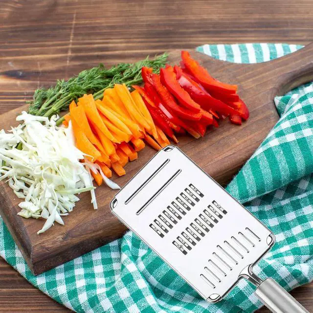 Alt view image 5 of 6 - Korean Carrot Grater - Russian Salad Carrot Cutter Tool Shredder Chopper