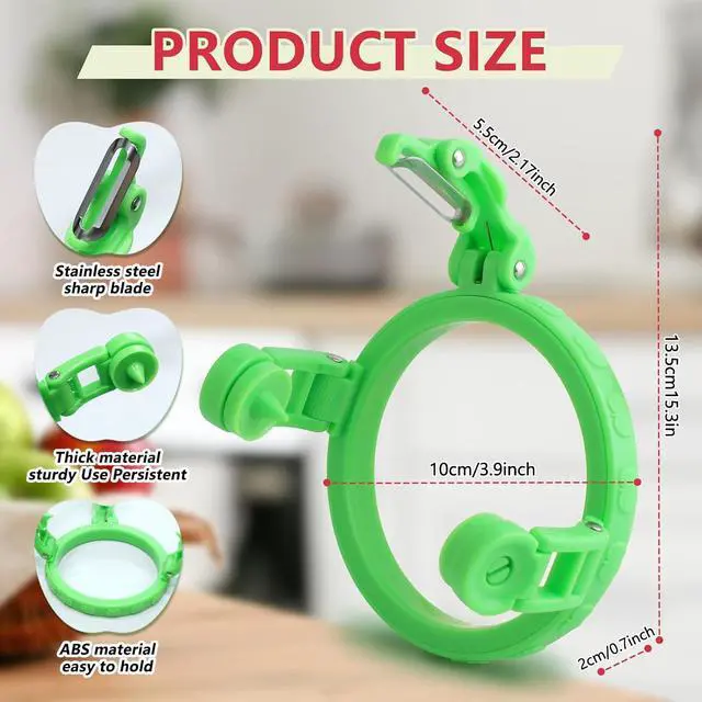 Alt view image 5 of 7 - Apple Peeler Corer Slicer All in One
