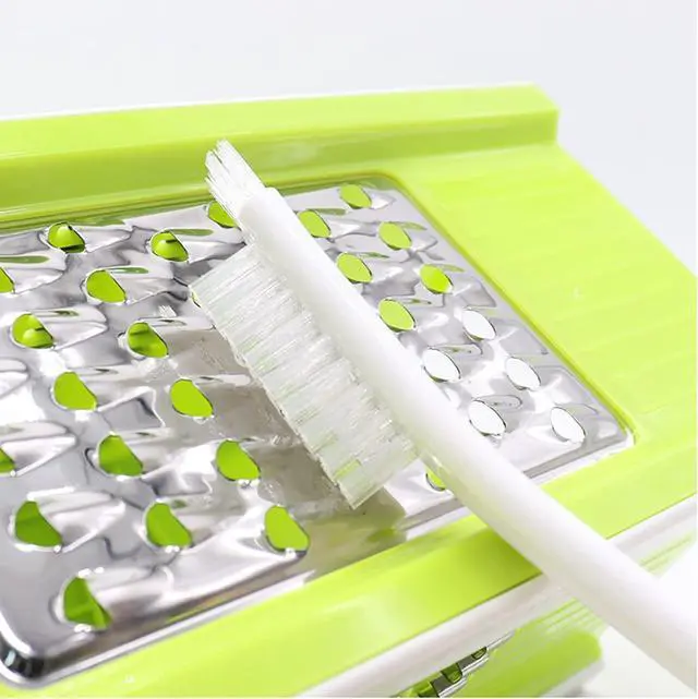 Alt view image 4 of 6 - 3 PCS Fruit Juicer Machine Clean Brush, Soy Milk Maker Clean Brush, Crevice Cleaning Tool Set for Toaster Sink Tile Grout Grater Seafood, Small Cleaning Supplies Gadgets for Kitchen Appliances