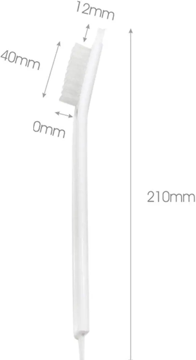 Alt view image 6 of 6 - 3 PCS Fruit Juicer Machine Clean Brush, Soy Milk Maker Clean Brush, Crevice Cleaning Tool Set for Toaster Sink Tile Grout Grater Seafood, Small Cleaning Supplies Gadgets for Kitchen Appliances