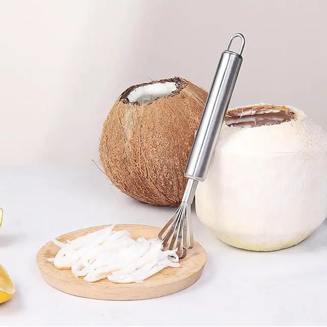 Alt view image 3 of 6 - 3PCS Coconut Scraper, Melon Scraper Filipino, Fish Scaler Remover