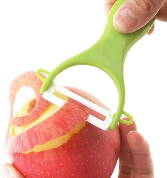 Alt view image 3 of 7 - COLIBROX Peelers Grate and Julienne - Fruit and Vegetable Peeler Set Quickly Peels Apple, Potato, Corn, Ginger, Citrus, Avocado, Mango and More