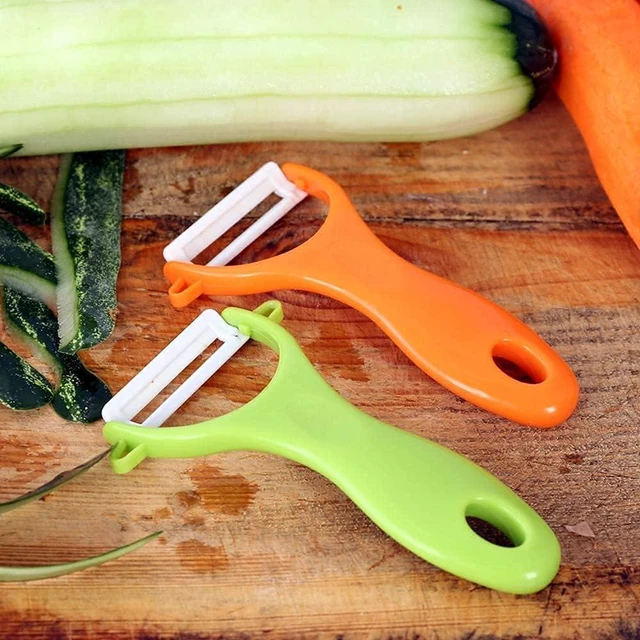 Alt view image 4 of 7 - COLIBROX Peelers Grate and Julienne - Fruit and Vegetable Peeler Set Quickly Peels Apple, Potato, Corn, Ginger, Citrus, Avocado, Mango and More