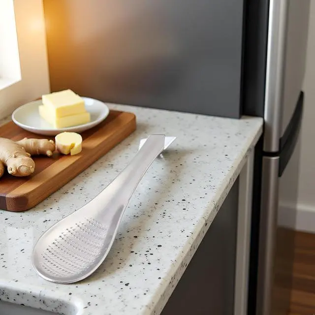 Alt view image 4 of 7 - Stainless Steel Kitchen Practical Spoon Shape Fruit Mixer Ginger Grater Wasabi Garlic Grinding Tools Cheese Grater