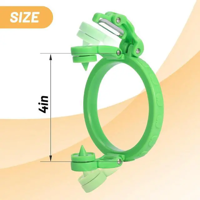 Alt view image 3 of 7 - Handheld Apple Peeler for Apple Pear YORSEEK Manual Rotating Apple Pear Peeler Zester Kitchen Gadget Apple Peeling Hand Rotation Fruit Spiralizer Peeler Machine Gift Ideas