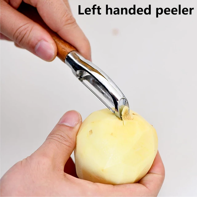 Alt view image 7 of 7 - Left Handed Peeler, Kitchen Peeler For Vegetable, Fruit, Potato, Carrot