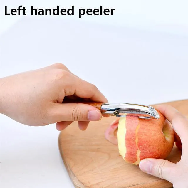 Alt view image 5 of 7 - Left Handed Peeler, Kitchen Peeler For Vegetable, Fruit, Potato, Carrot