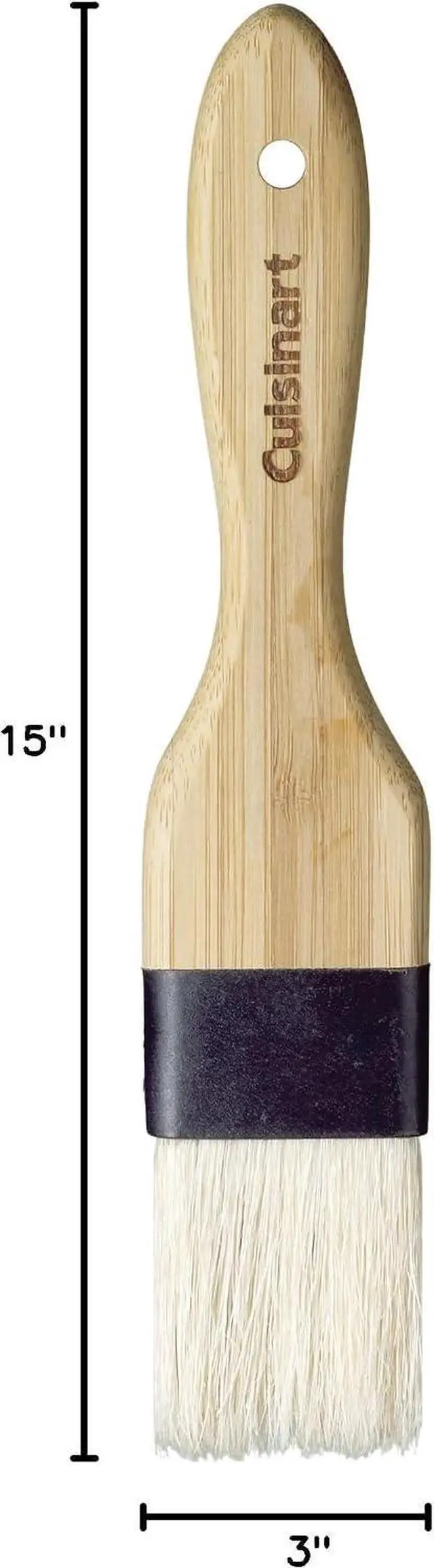 Alt view image 2 of 2 - Cuisinart GreenGourmet Bamboo Basting Brush 15" x 3" x 0.5"