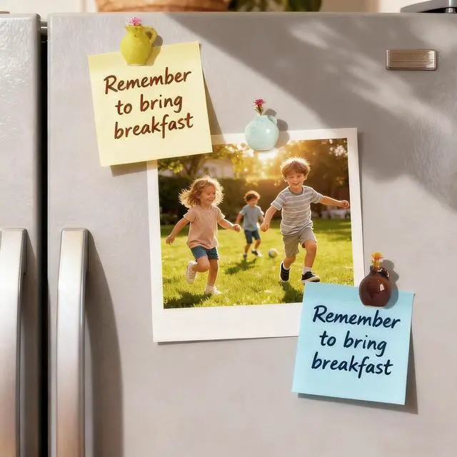 Alt view image 4 of 7 - 10-Pack Cute Mini Vase Magnets for Fridge, Tiny Ceramic & Glass Magnetic Vases for Refrigerator, Office Whiteboard and Locker, Aesthetic Flower Bud Vases Kitchen Decor, Ideal Gift for Mom & Women